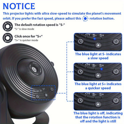 Galaxy Projector with 13 Film Discs – Bring the Universe to Your Room